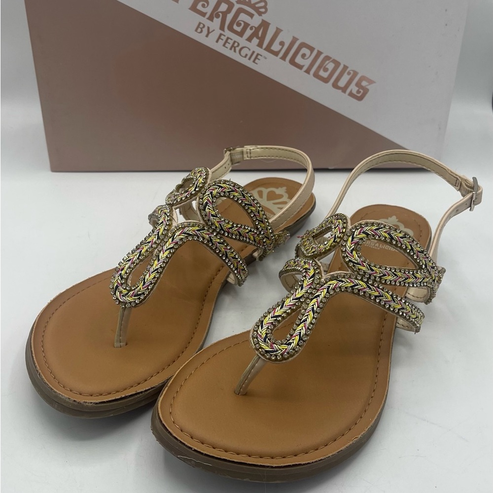 Fergie sandals shimmer2